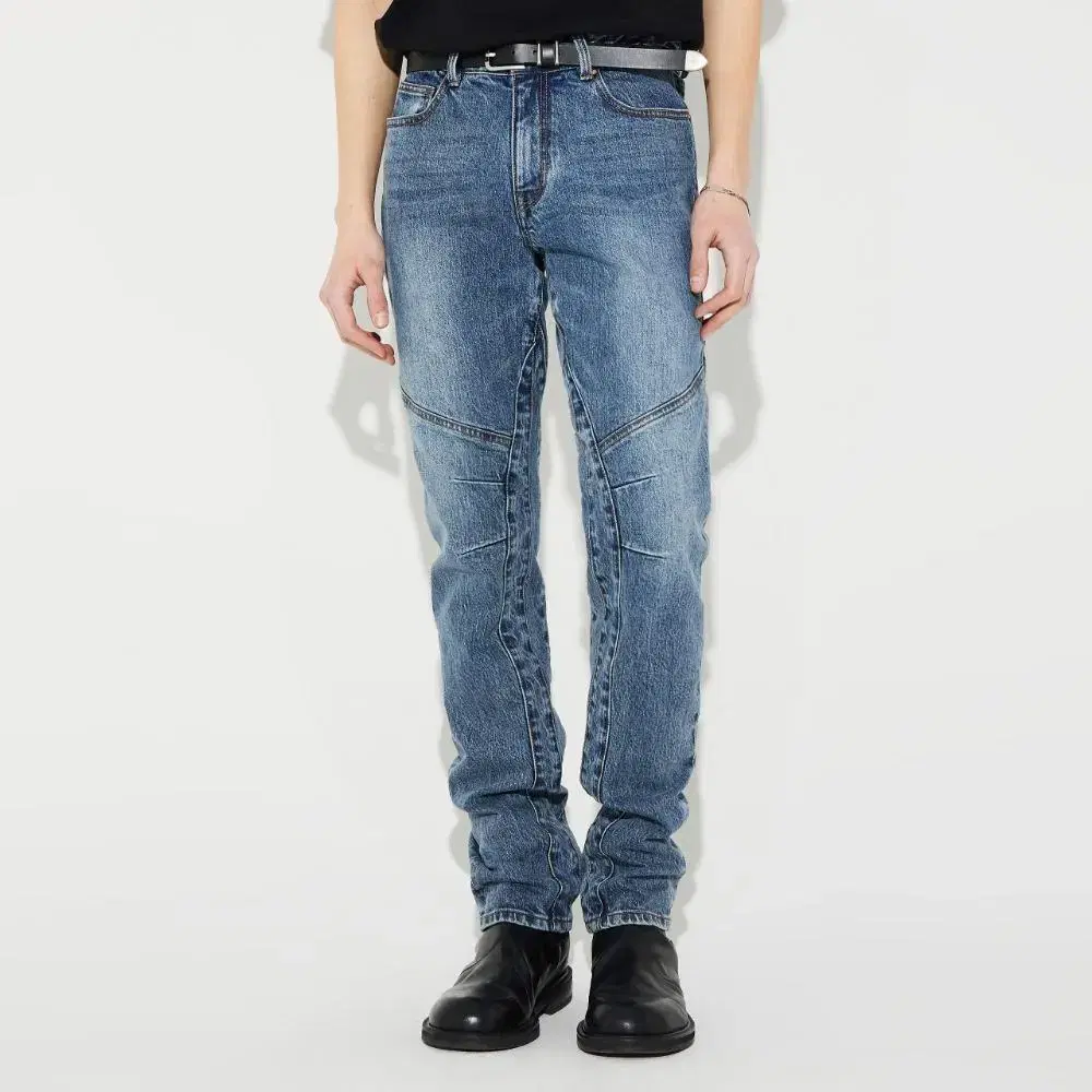 (NEW) Maison Margiela MOUND SLIM DENIM PANTS M/BLU