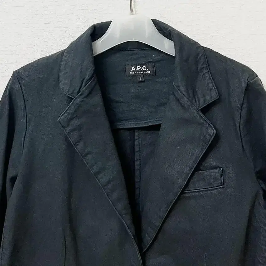 A.P.C. 아페쎄 다크블루 데님 자켓 Women S