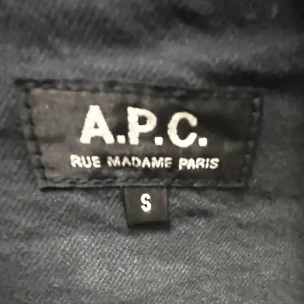 A.P.C. 아페쎄 다크블루 데님 자켓 Women S