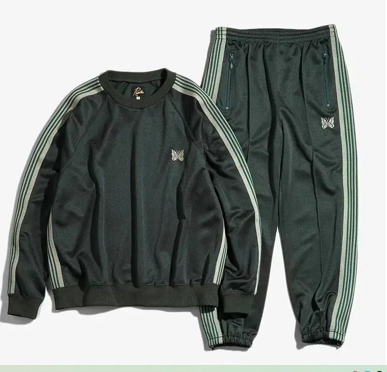 Needles Training Top Dark Green