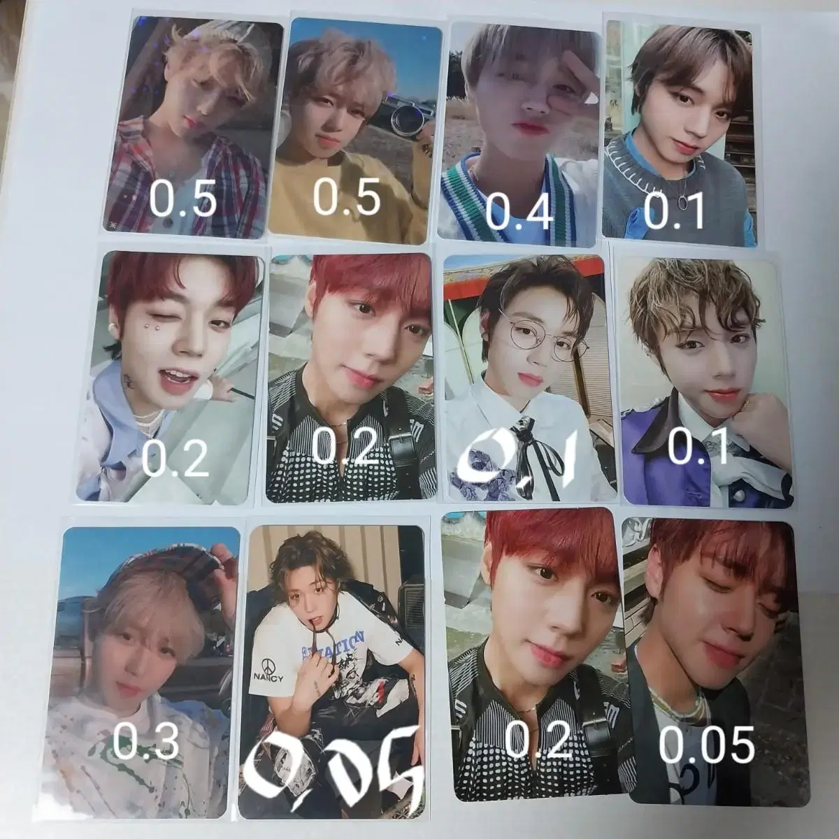 Park Jihoon wanna one photocard Jihoon