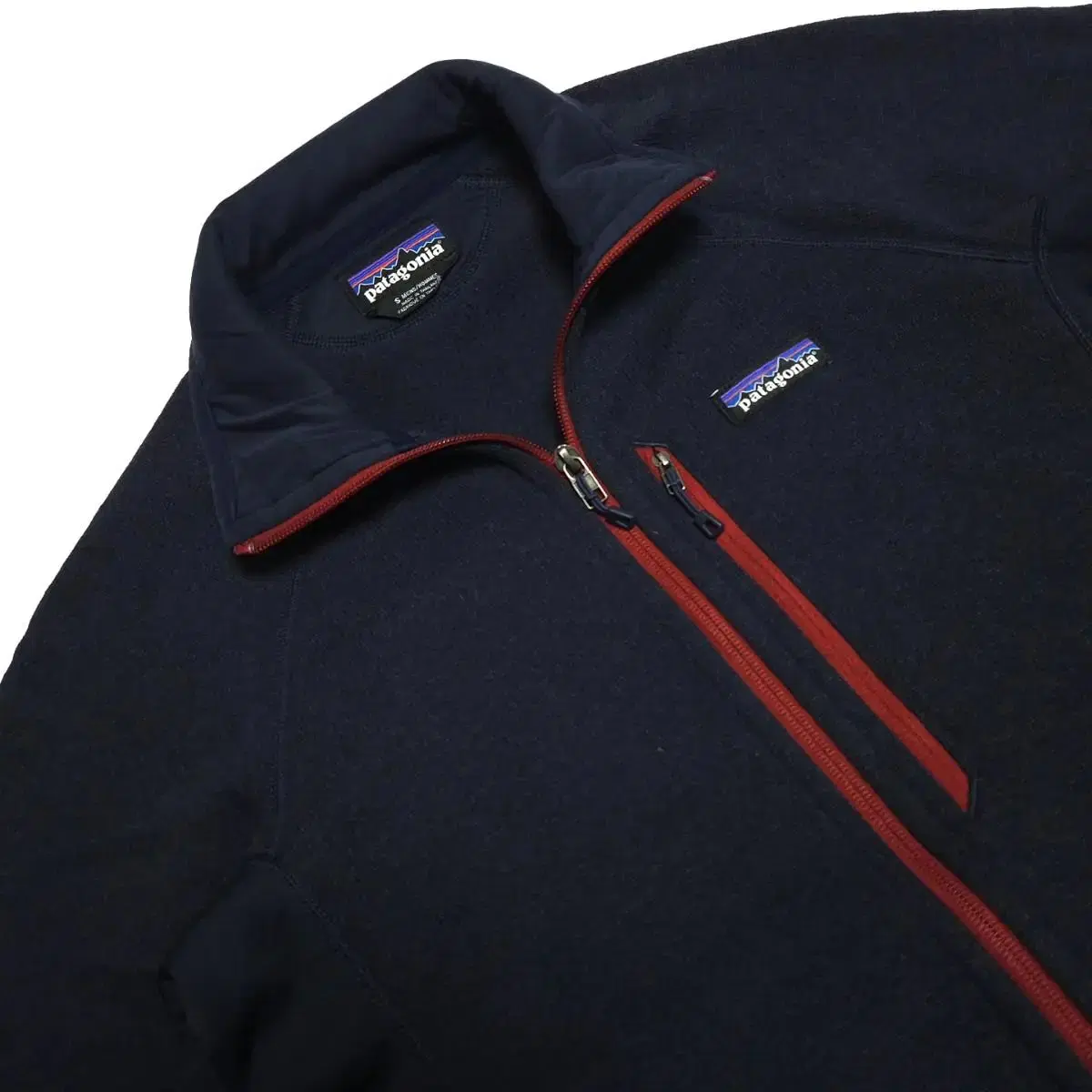 Patagonia Bettersweater Fleece Hooded Zip-up Jacket Navy