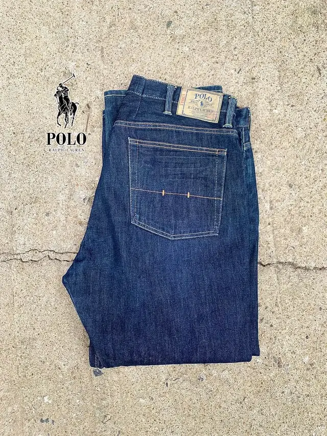 [38] 90s Polo denim pants