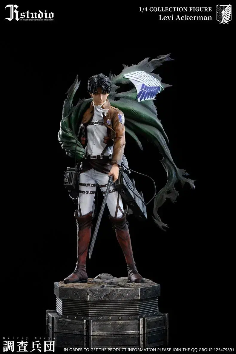 (Pre-Order)R Levi Resin StatuesRezin Attack on TitanRezin Attack on TitanFigures