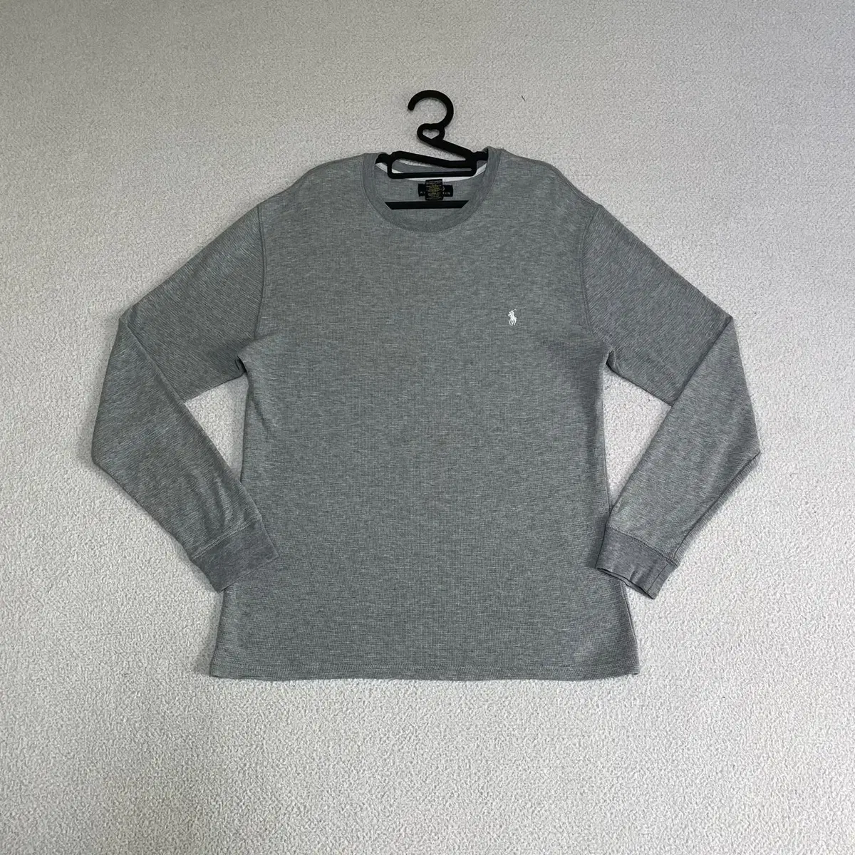 M Polo Waffle Long Sleeve T-shirt N.183