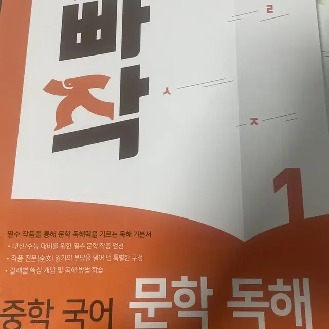 뻐작 중학 국어 문학독해 1