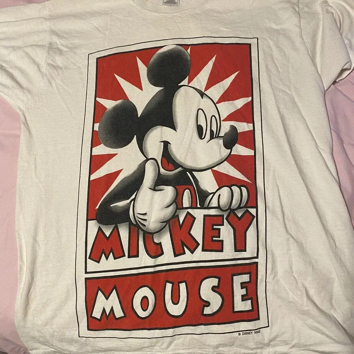 90s vintage mickey mouse t shirt (XL)