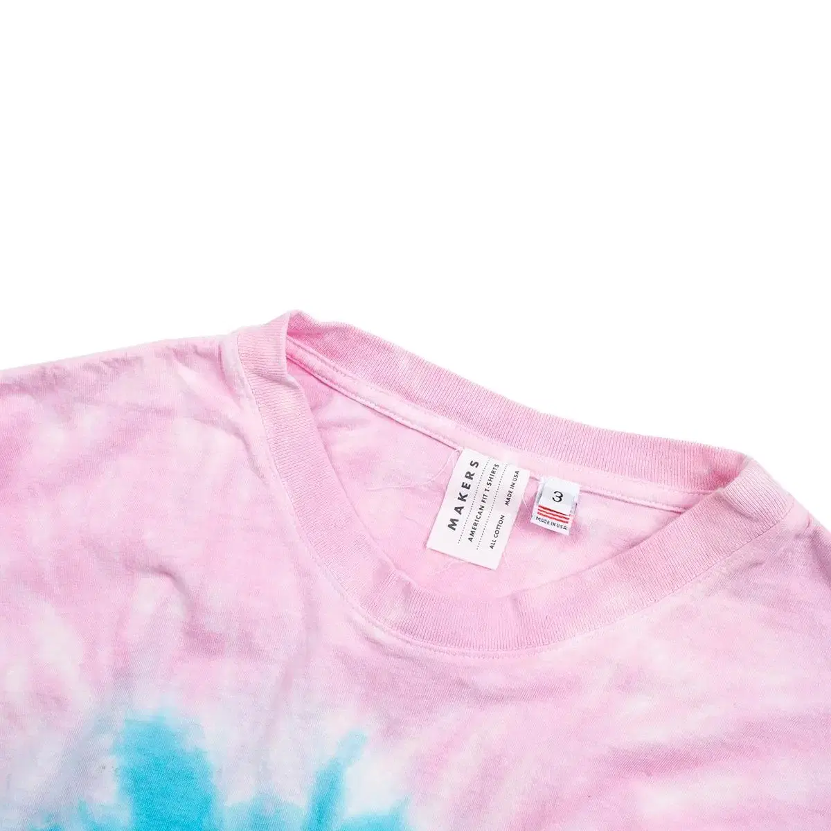 MAKERS TIE DYED PINK T shirt (L)