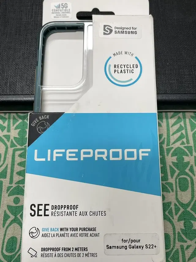 갤럭시s22+플러스 용 오터박스 정품 Lifeproof 케이스