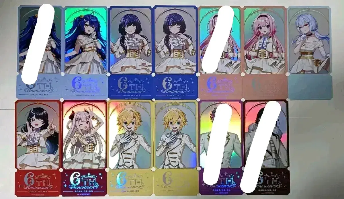 NIJISANJI 6th Anniversary Ticket Bridge/Edition