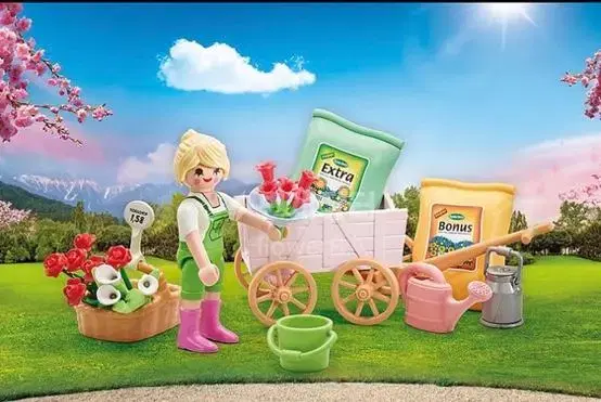 Playmobil 9861 Four Seasons Bom Florist Girl