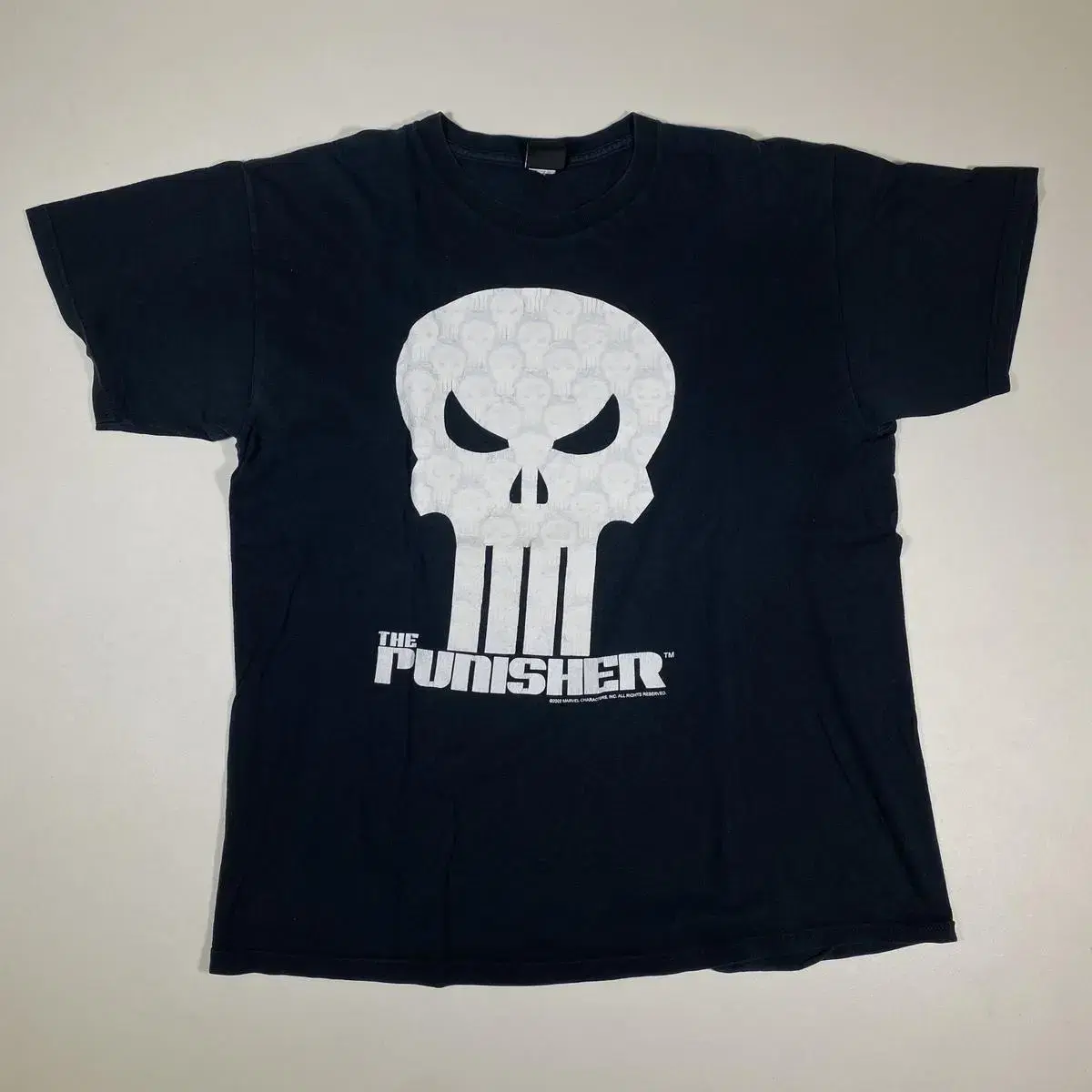 올드스쿨) 마블 The punisher 빈티지 티셔츠