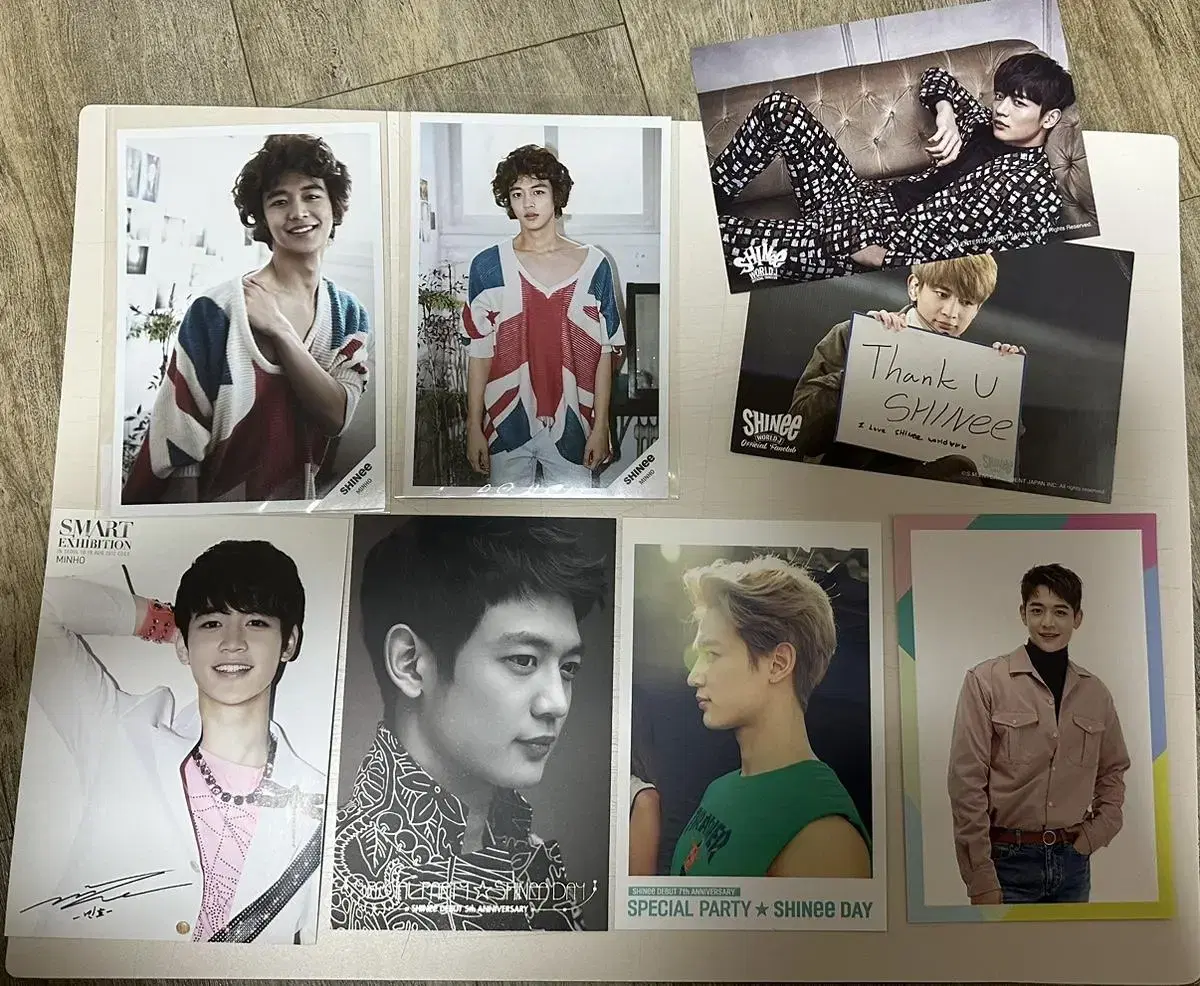 SHINee minho SM Official postcard ( Sherlock SM Exhibition 5 Party 7 Party 9 Party )