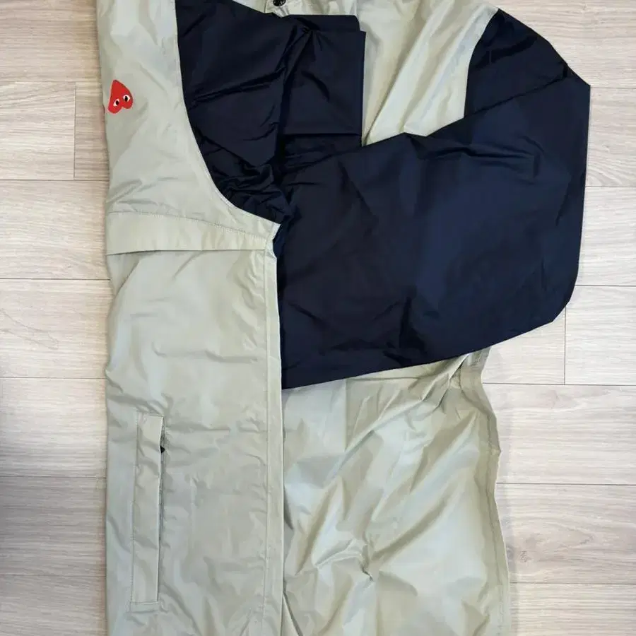 꼼데가르송 K-Way Claude Full Zip Packable Jac