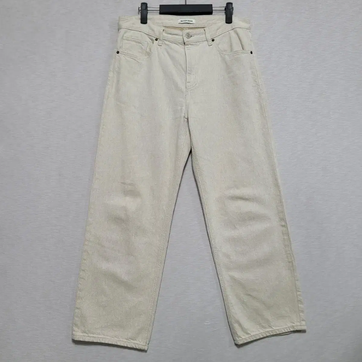 Verdant Denim Ivory Denim Pants M 34" À0307