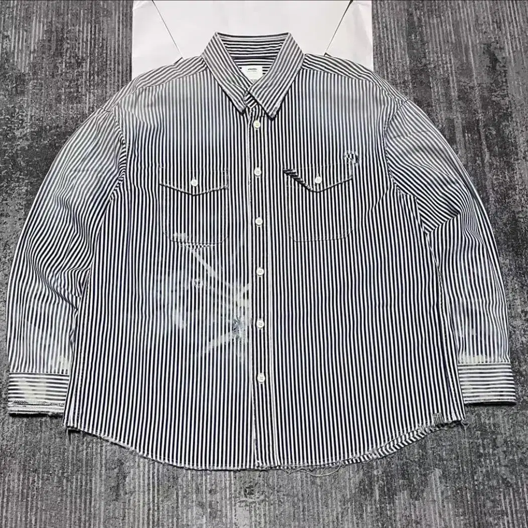 비즈빔 22SS LUMBER L/S HICKORY CRASH[2]