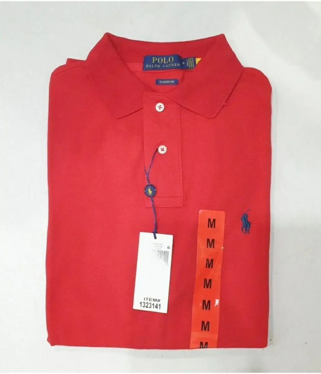 (60% discount) Polo Ralph Lauren Classic Fit Red PK Short-Sleeved Shirt