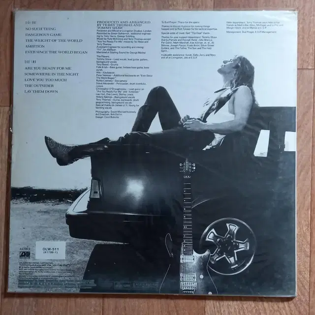 Tommy shaw lp 미개봉 엘피