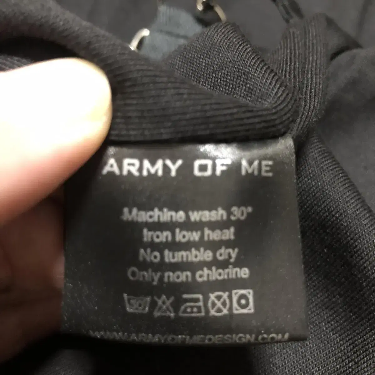 ARMY OF ME NEOPRENE BOMBER(M 사이즈)유니색스