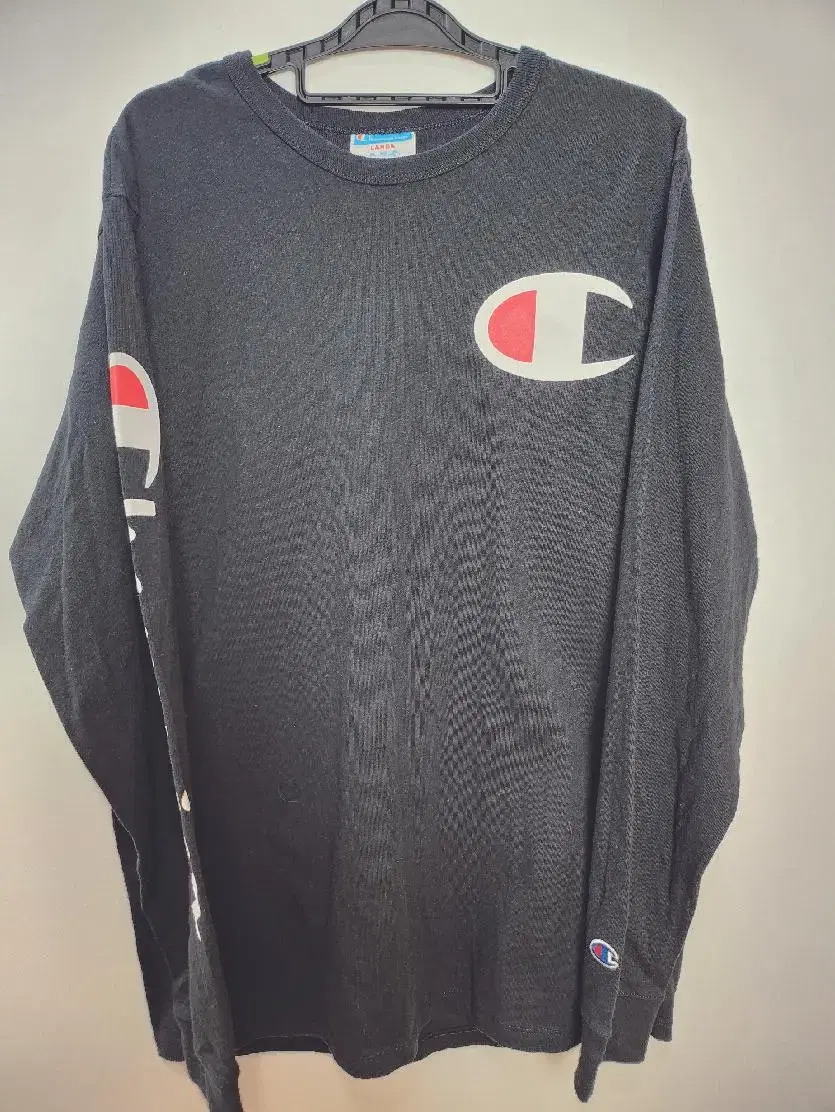 Champion Logo Printed Long Sleeve T-Shirt