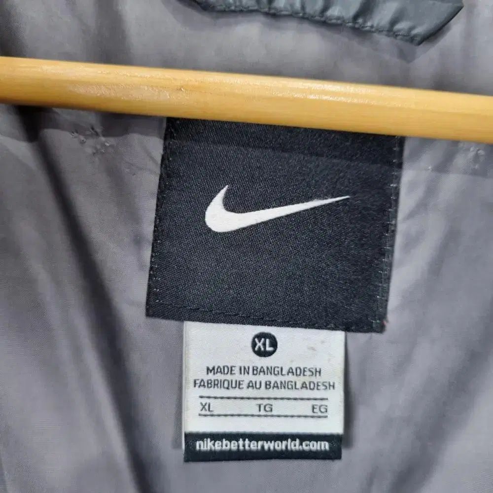 Z4054 나이키 스우시 후드패딩점퍼 SWOOSH 남XL NIKE