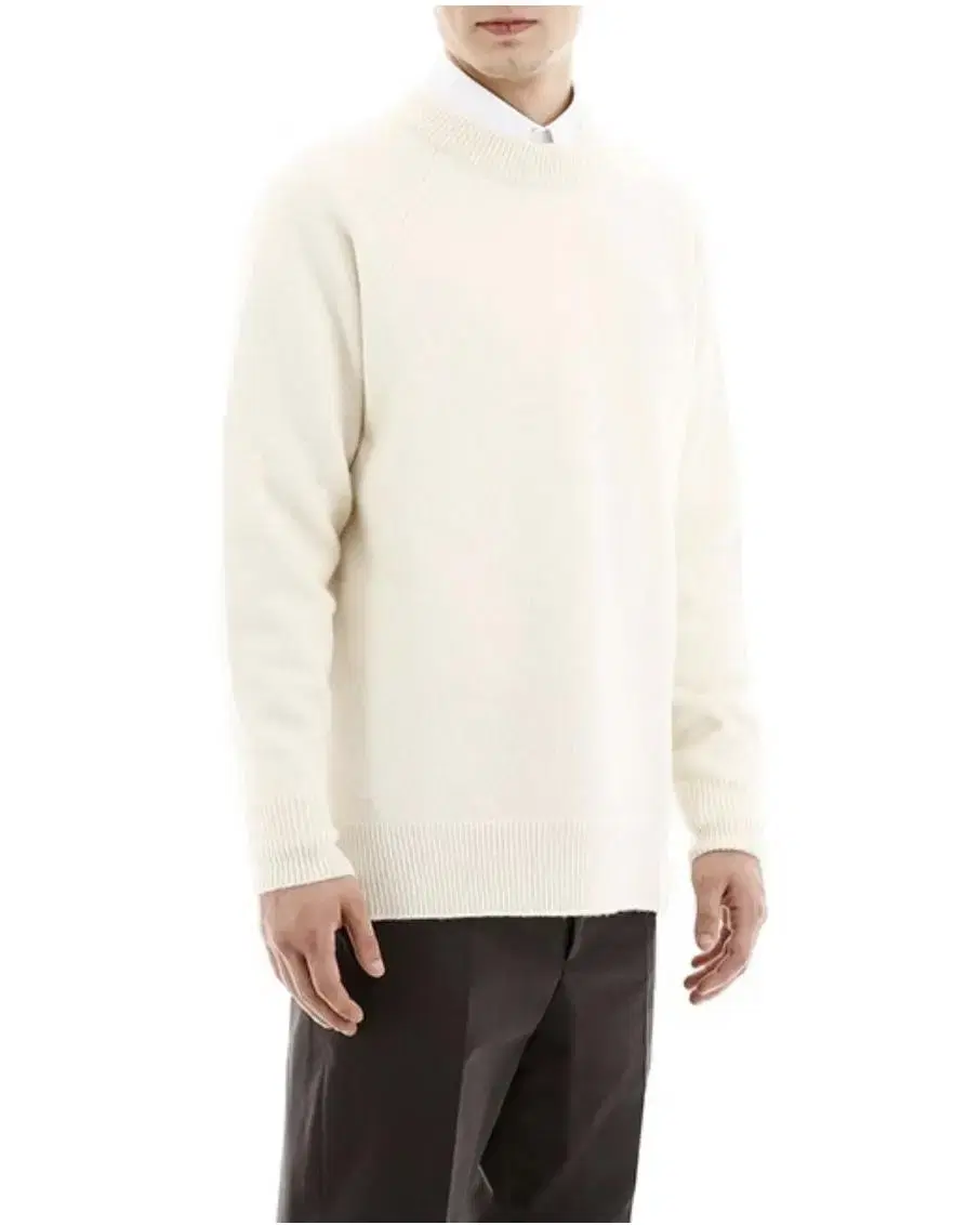 [46] Jill Sander Backlogo Wool Sweater Knit