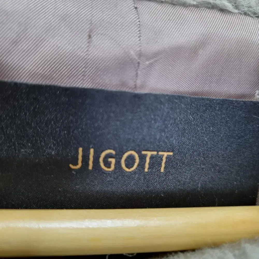 Z4064 지고트 우먼 알파카 수리 하프코트 여85 JIGOTT