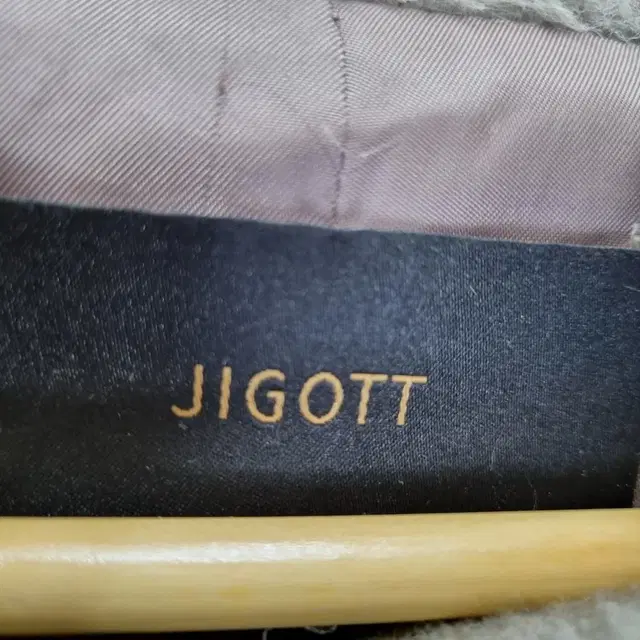 Z4064 지고트 우먼 알파카 수리 하프코트 여85 JIGOTT