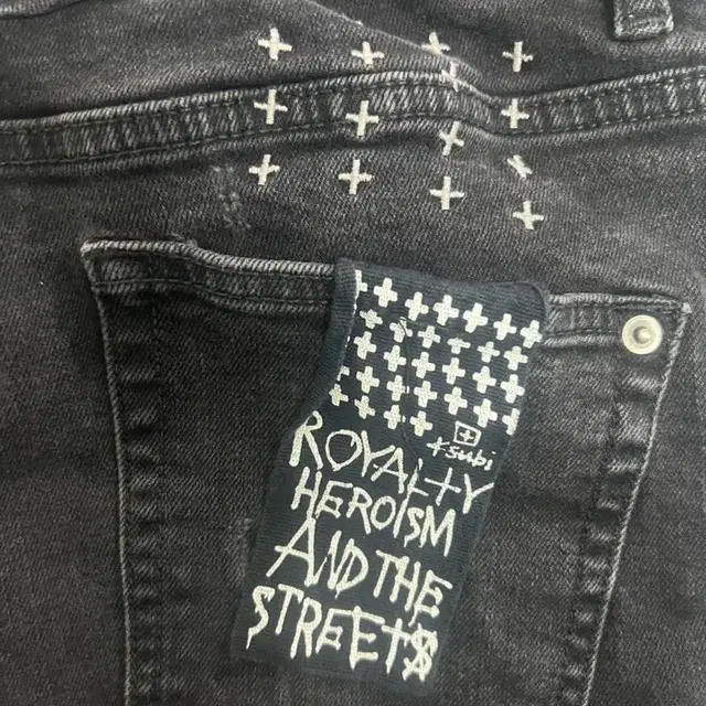 [30] KSUBI Boneyard black jean 청바지