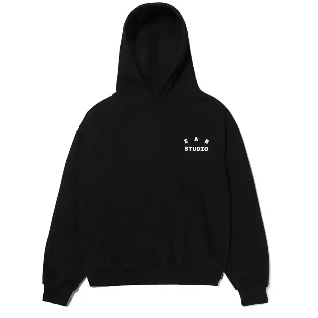 아이앱 후드티 L (IAB HOODIE B BLACK/WHITE)