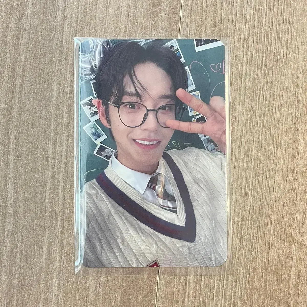 Zerobaseone zb1 kim jiwoong jump up Schoolboy unreleased photocard ld Photocard