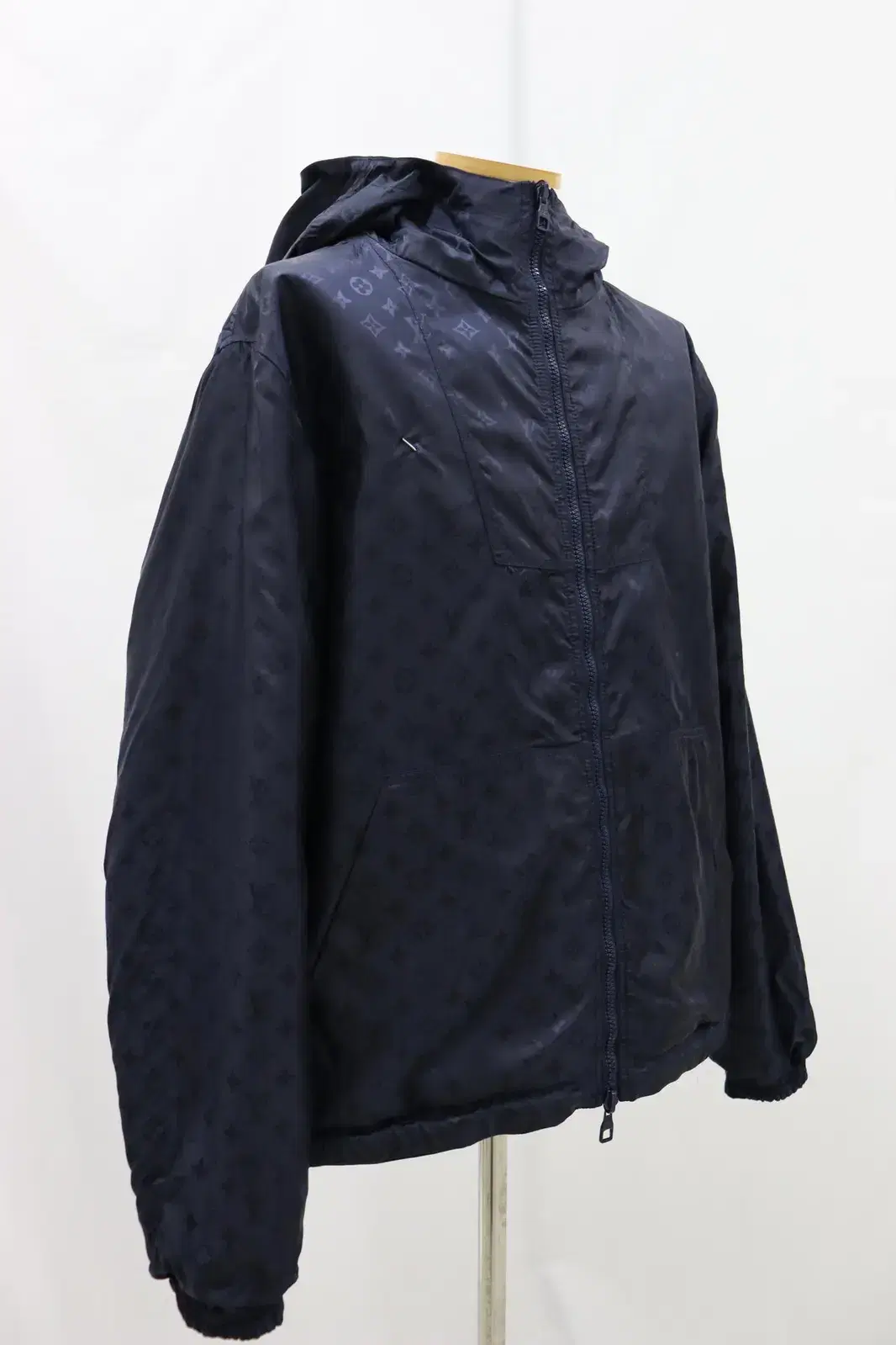 Louis Vuitton Reversible Monogram Windbreaker Navy/52-Size