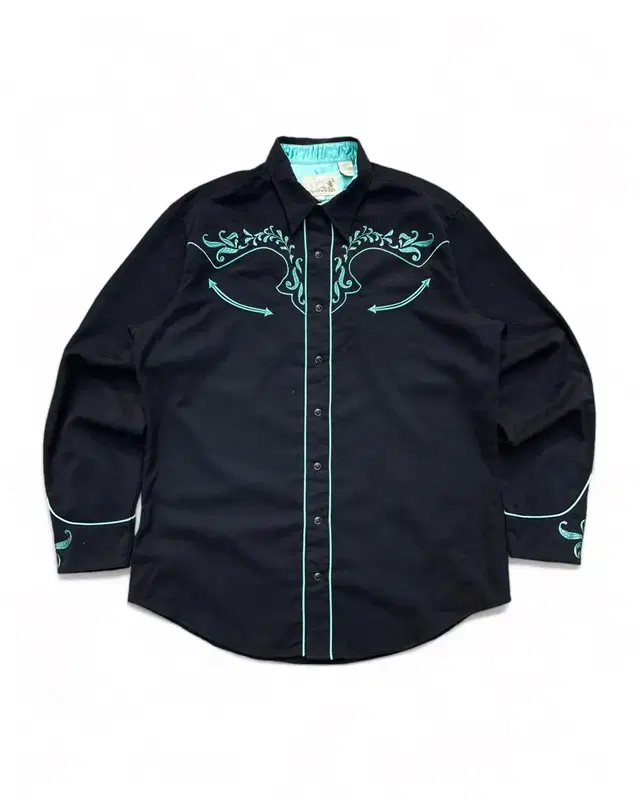 90s roper embroidery rodeo shirts