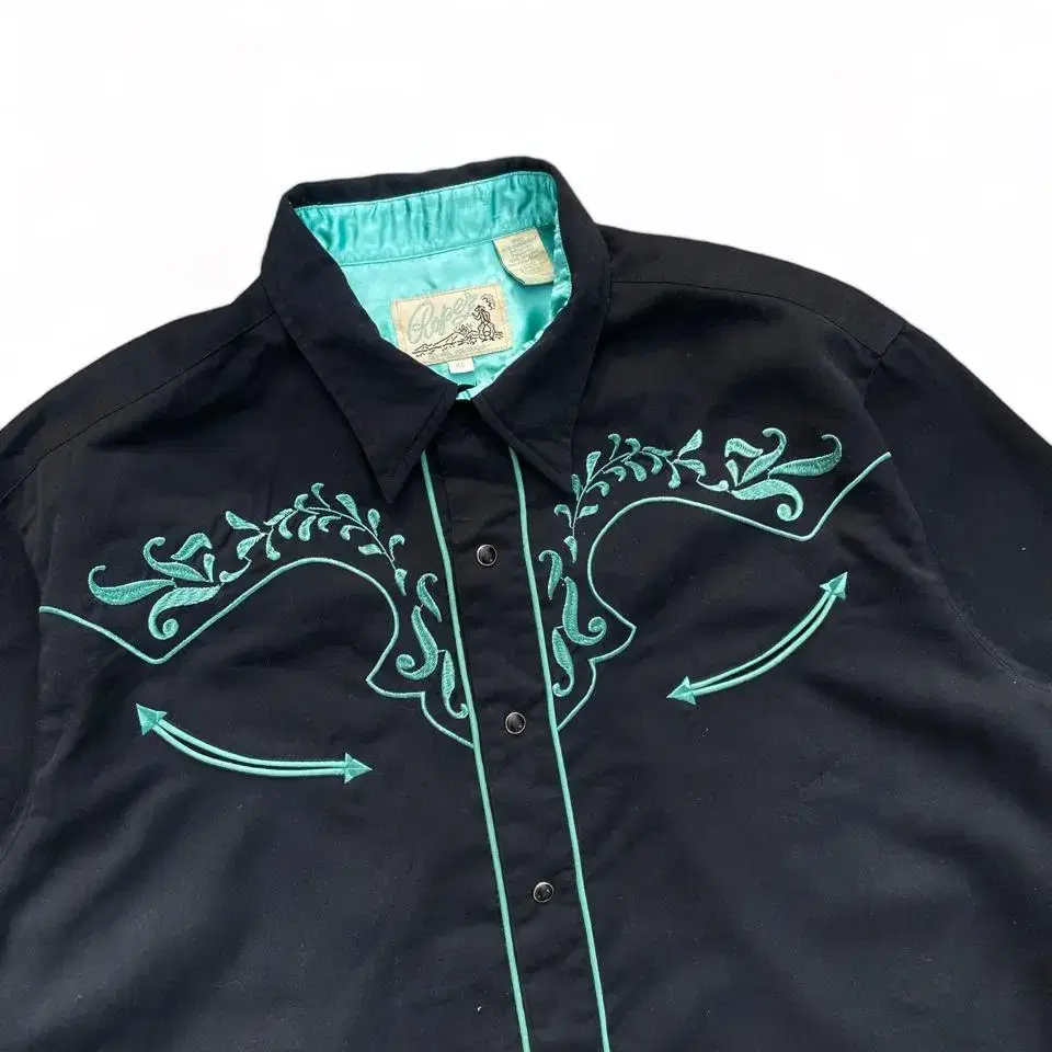 90s roper embroidery rodeo shirts