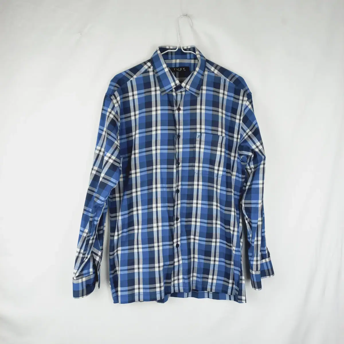 TUXY Tuxedo Check Shirt Men (100)