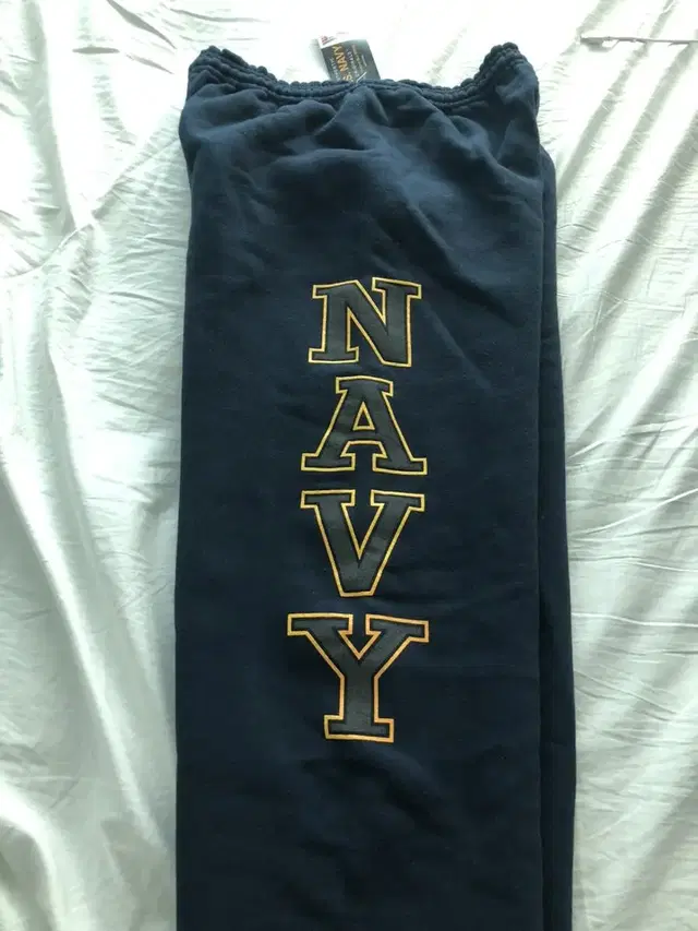 미군 오리지널 NAVY 스웻팬츠 32