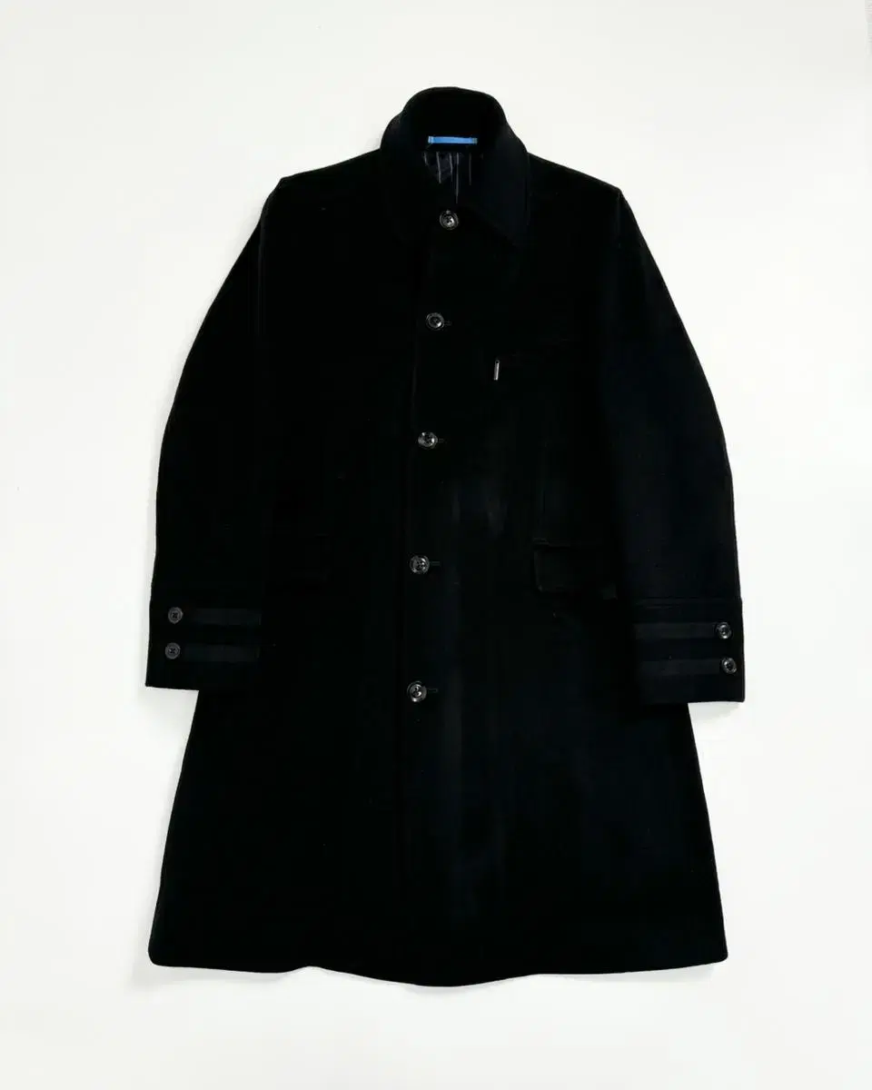 Vintage lanvin single chesterfield coat