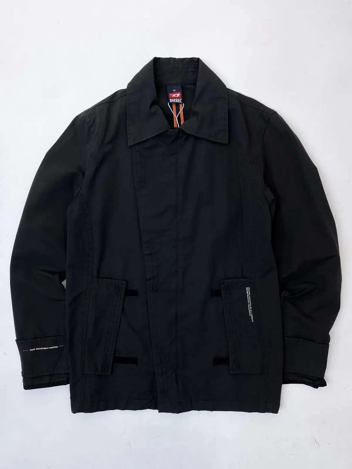 Diesel 90s Two-Way Indigo Tech Nylon Jacket