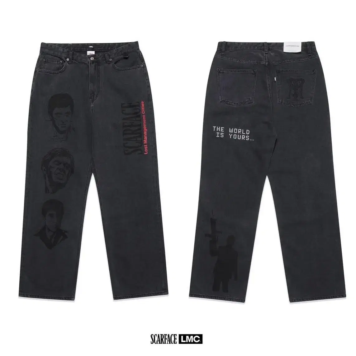 LMC x 스카페이스 denim pants