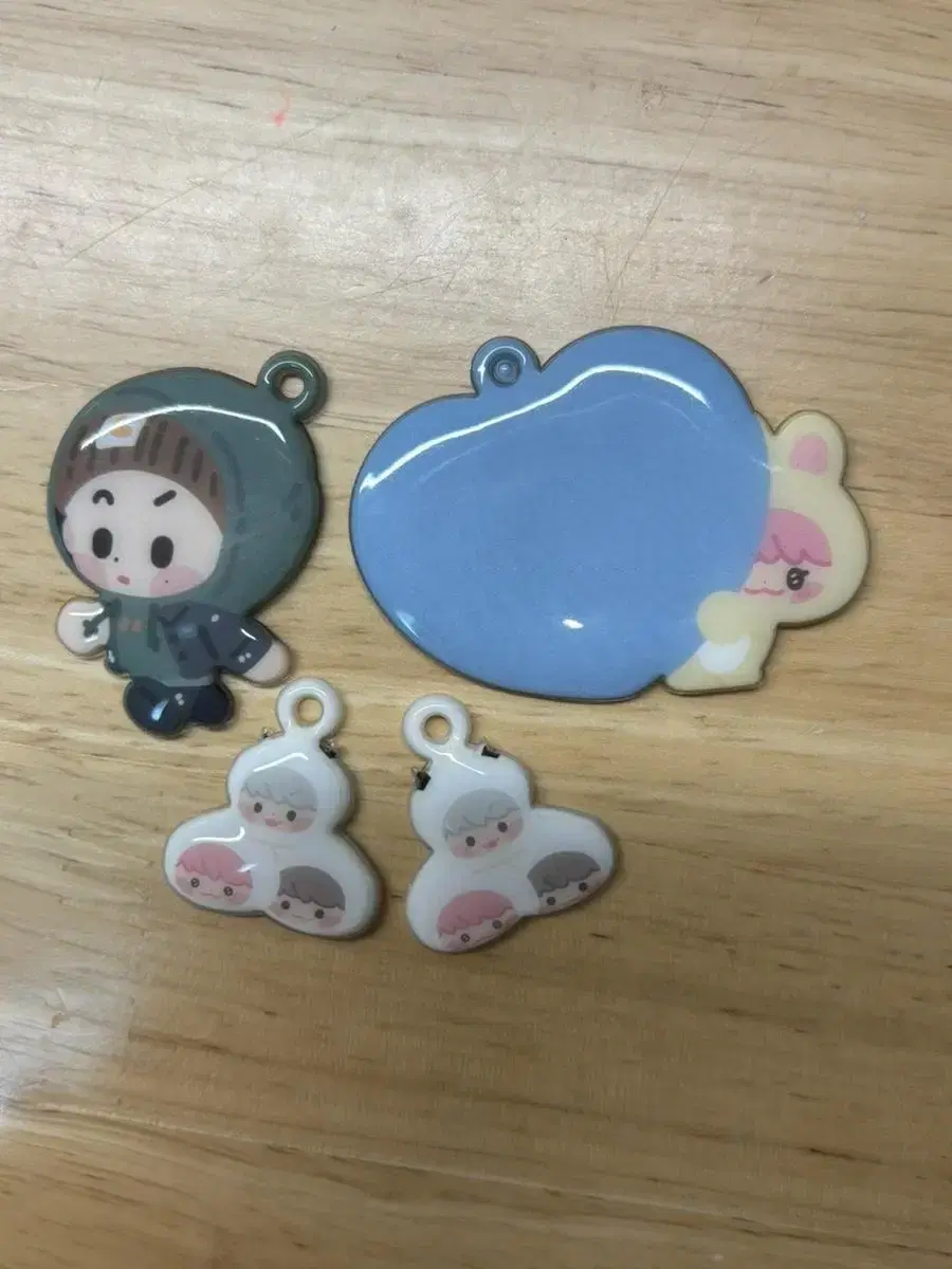 Danim Malang Keyring nct Childmark Heart Jaemin Bunny Jam Tofu Zen Mandu Zen