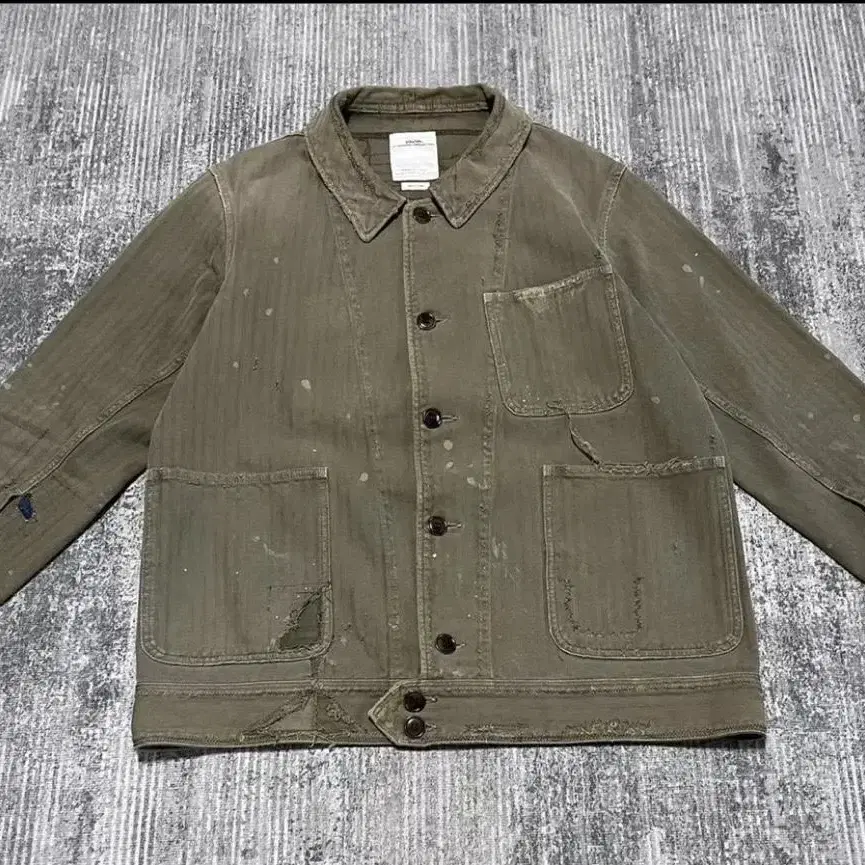 [3]비즈빔18SS BENNY JKT CRASH (HERRINGBONE)