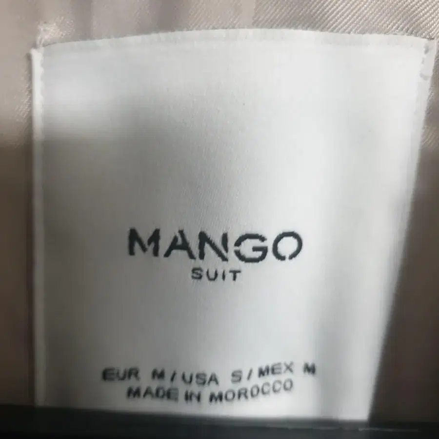 MANGO 오버핏 헤링본 체크 모직 롱코트