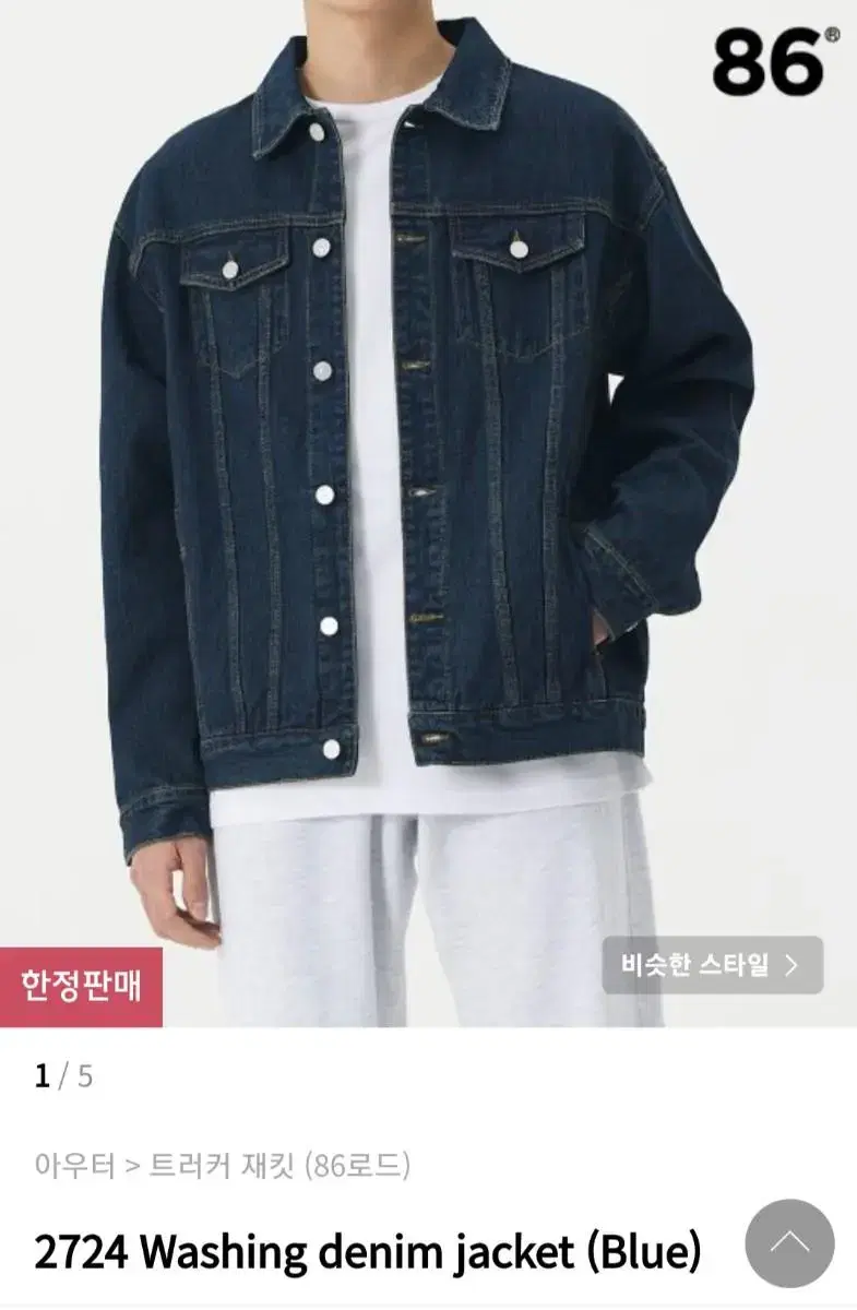 86 Rod Jeans Jacket m