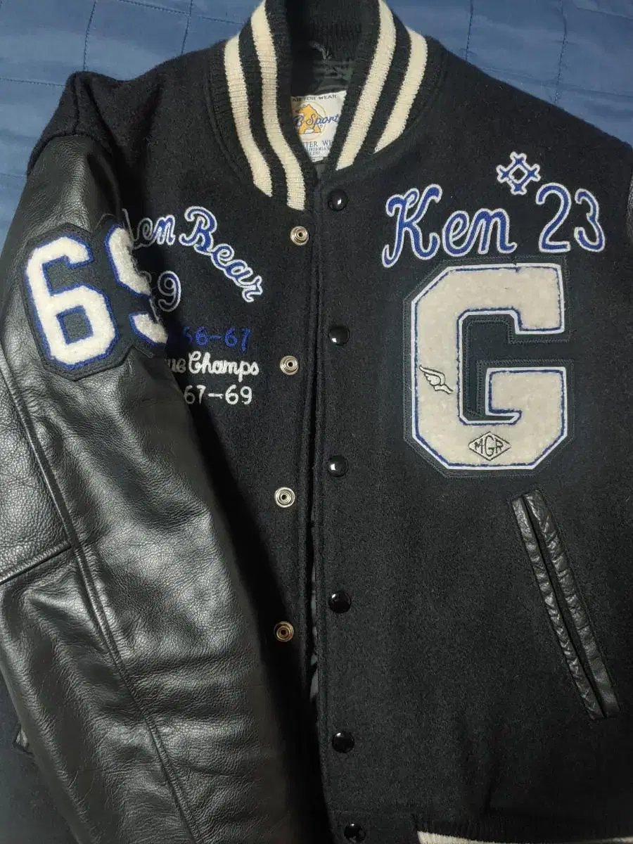 Golden Bear Varsity Jacket Japanese version m for sale.