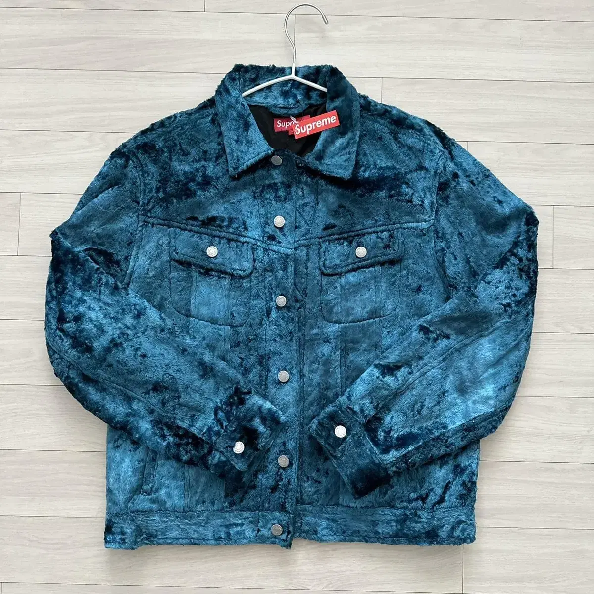 (NEW) Supreme Fuzzy Pile Tracker Jacket ss19 L