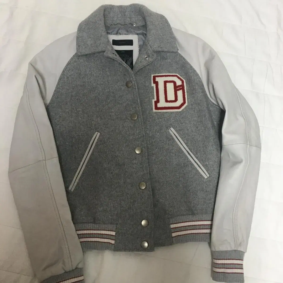 디젤 diesel wool varsity jacket