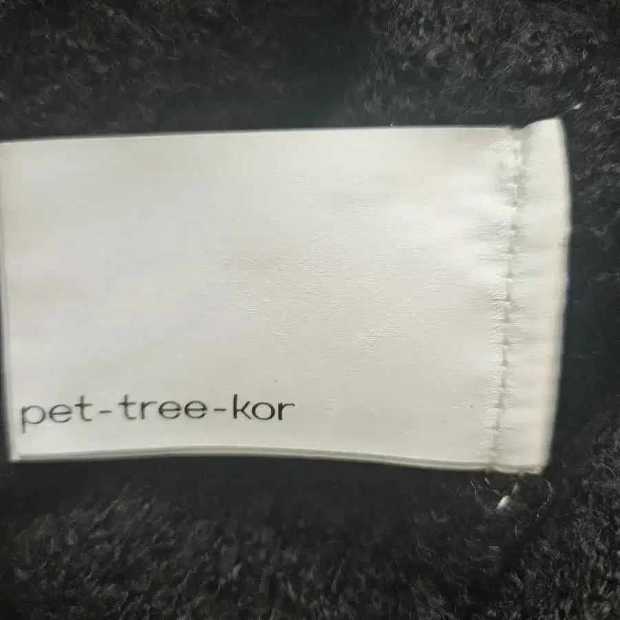 pet tree kor 니트 블랙