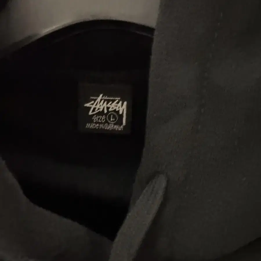 Stussy SKATEMAN HOODIE - BLACK / L