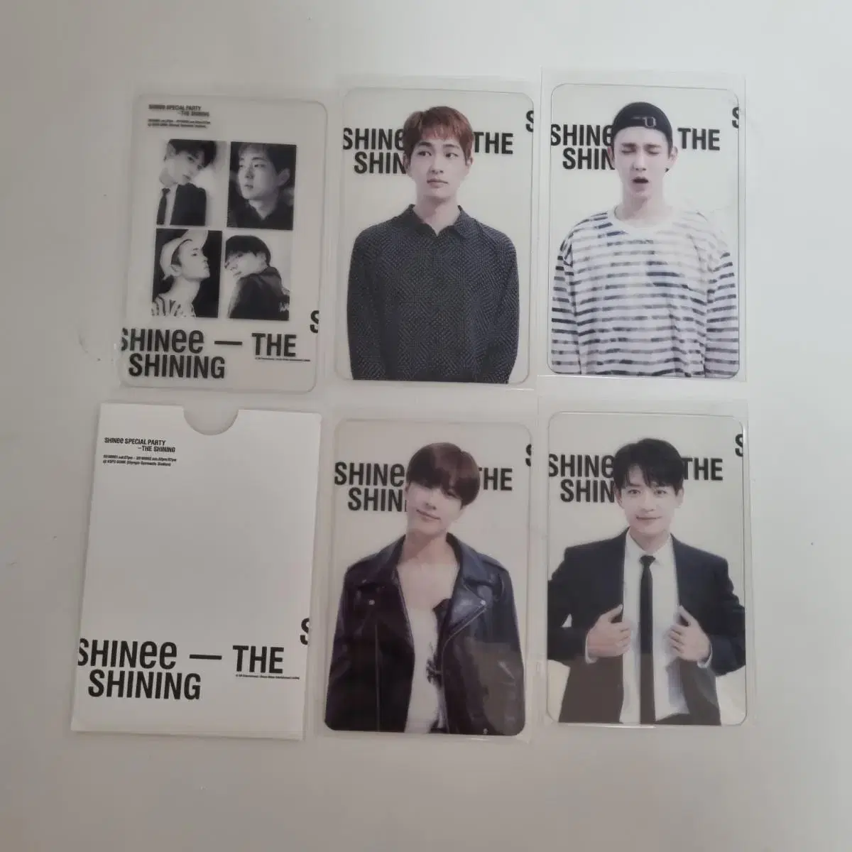 (Bulk discount + free shipping) 2018 shinee fanmeeting Shaspa Day 1 AdmissionPhotocard