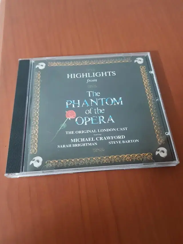 뮤지컬음악 오페라의유령 Phantom of the opera 씨디 cd